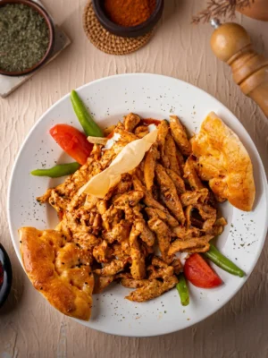 Tavuk Çökertme – Crispy Chicken Stack